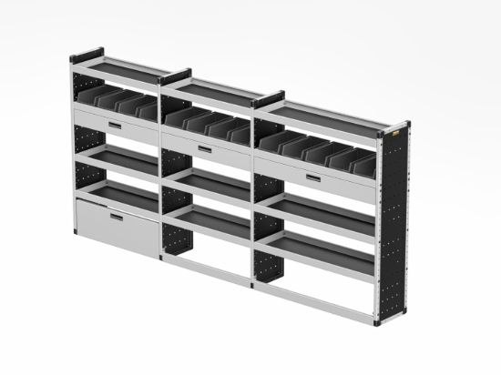 Picture of Van Guard Gold Trade Van Racking Package - Complete Kit for Renault Master 2025-Onwards | L3 | H2 | TVR-G-007