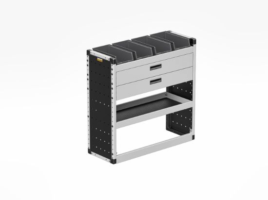 Picture of Van Guard Gold Trade Van Racking Package - Complete Kit for Volkswagen T7 Transporter 2025-Onwards | L1 | H1 | TVR-G-008
