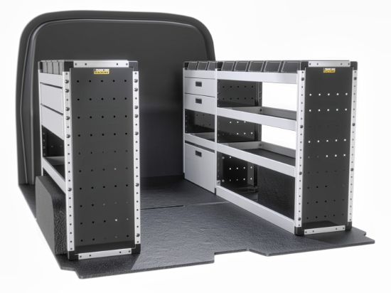 Van Guard Gold Trade Van Racking Package - Complete Kit for Volkswagen T6 Transporter 2015-2024 | L1 | H1