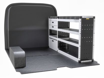 Picture of Van Guard Gold Trade Van Racking Package - Complete Kit for Volkswagen T6 Transporter 2015-2024 | L1 | H1 | TVR-G-017