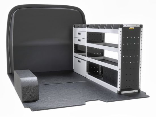 Picture of Van Guard Gold Trade Van Racking Package - Complete Kit for Volkswagen T6 Transporter 2015-2025 | L1 | H1 | TVR-G-017