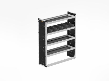 Picture of Van Guard Silver Trade Van Racking Package - Nearside for Renault Master 2025-Onwards | L2 | H2 | TVR-S-006-NS