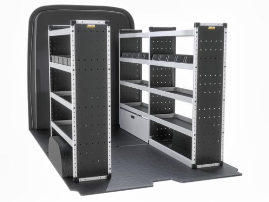 Van Guard Silver Trade Van Racking Package - Complete Kit for Renault Master 2025-Onwards | L2 | H2