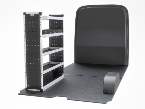 Van Guard Silver Trade Van Racking Package - Nearside for Nissan Interstar 2025-Onwards | L3 | H2