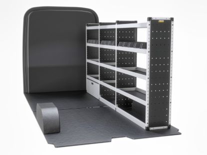 Van Guard Silver Trade Van Racking Package - Offside for Nissan Interstar 2025-Onwards | L3 | H2