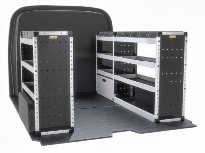 Van Guard Silver Trade Van Racking Package - Complete Kit for Volkswagen T6 Transporter 2015-2024 | L1 | H1
