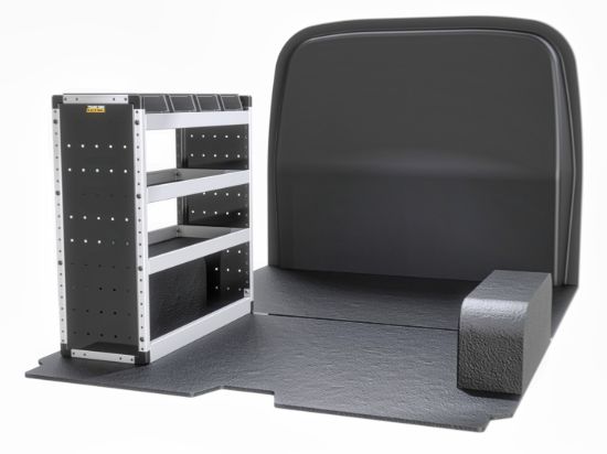 Picture of Van Guard Silver Trade Van Racking Package - Complete Kit for Volkswagen T6 Transporter 2015-2024 | L1 | H1 | TVR-S-017