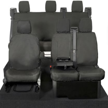 Ford Transit Custom (2013-2023) Tailored PU Front & Rear Seat Covers