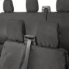 Picture of UK Custom Covers Ford Transit Custom (2013-2023) Tailored PU Front & Rear Seat Covers | SC102-131