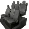 Picture of UK Custom Covers Ford Transit Custom (2013-2023) Tailored PU Front & Rear Seat Covers | SC102-131