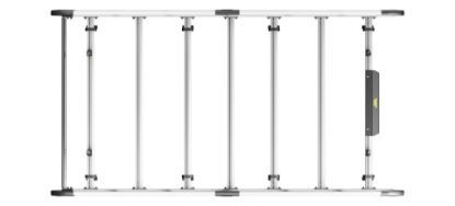 Picture of Van Guard ULTI Rack+ (Aluminium) - 7 Bar Roof Rack for Renault Master 2025-Onwards | L2 | H2 | Twin Rear Doors | VGUR-303