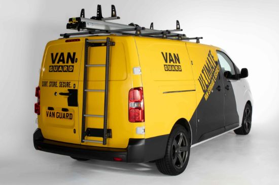 Picture of Van Guard ULTI Loader 3.1m - Suits Double Ladders (with Rear Support Kit) for Renault Master 2025-Onwards | L2, L3 | H2 | Twin Rear Doors | VGUL-06-3100
