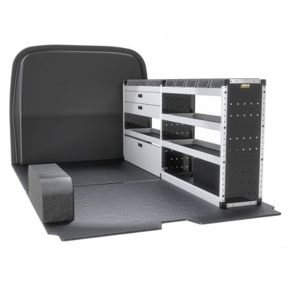 Van Guard Gold Trade Van Racking Package - Offside for Ford Transit Custom 2023-Onwards | L2 | H1