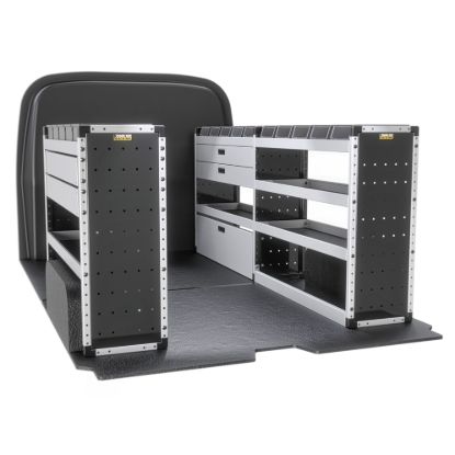 Van Guard Gold Trade Van Racking Package - Complete Kit for Ford Transit Custom 2023-Onwards | L2 | H1