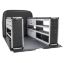 Picture of Van Guard Gold Trade Van Racking Package - Complete Kit for Volkswagen T7 Transporter 2024-Onwards | L2 | H1 | TVR-G-016
