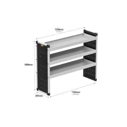 Picture of Van Guard Bronze Trade Van Racking Package - Complete Kit for Ford Transit Custom 2023-Onwards | L2 | H1 | TVR-B-016