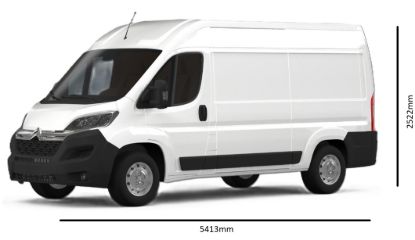 Picture of Rhino KammBar Roller for Citroen Relay 2006-Onwards | L2 | H2 | Twin Rear Doors | BR27