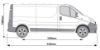 Picture of Rhino KammBar Roller for Vauxhall Vivaro 2001-2014 | L2 | H1 | Tailgate | BR22