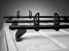 Picture of Rhino 4 KammBar Black Roof Bars and 4 free load stops for Volkswagen T6 Transporter 2015-2025 | L2 | H2 | T54BA