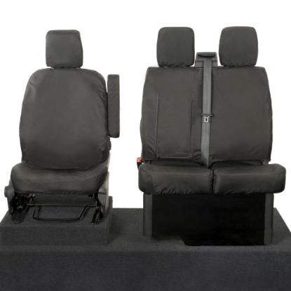 Picture of Ford Transit Custom (2013-2023) Tailored PU Front Seat Covers