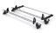 Picture of Rhino 2 KammBar Fleet Steel Roof Bars with Roller Bundle for Volkswagen Caddy 2010-2015 | L1 | H1 | Twin Rear Doors | KB2FL#BR20