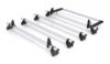 Picture of Rhino 4 Aluminium KammBar Pro Roof Bars with Roller Bundle for Mercedes Vito 2015-Onwards | L2 | H1 | Twin Rear Doors | RA4PR#BR24