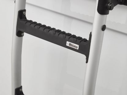 Picture of Rhino VanLadder - Silver Rear Door Ladder with fitting Kit for Nissan Interstar 2025-Onwards | L2 | H2 | Twin Rear Doors | AL7-LK46