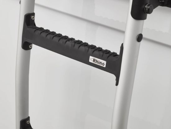 Picture of Rhino VanLadder - Silver Rear Door Ladder with fitting Kit for Nissan Interstar 2025-Onwards | L3 | H2 | Twin Rear Doors | AL7-LK46