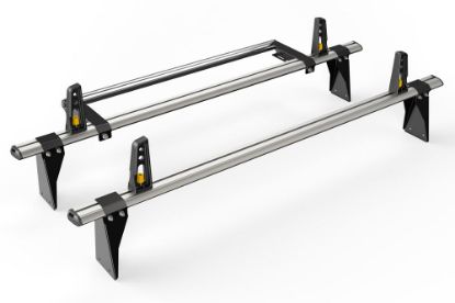 Picture of Van Guard 2 UltiBar+ Roof Bars with Roller Bundle for Land Rover Defender 1983-2016 | VG281-2#VGR-24