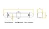 Picture of Italtruck Cuby Premium Square Tube Carrier