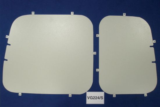 Van Guard Window Blank for Volkswagen Caddy 2015-2020 | L1, L2 | H1 | Twin Rear Doors