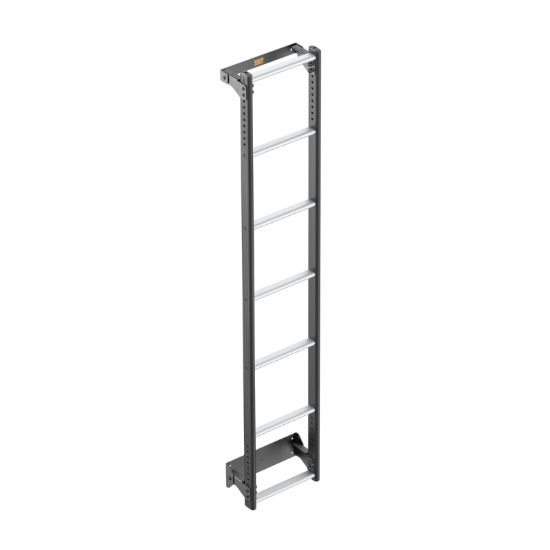 Van Guard ULTI Ladder with Bespoke Fitting Kit for Ford Transit 2014-Onwards | L2, L3, L4 | H3 | Twin Rear Doors