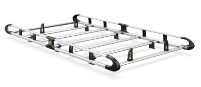 Van Guard ULTI Rack+ (Aluminium) - 6 Bar Roof Rack for Volkswagen T7 Transporter 2025-Onwards | L2 | H1 | Twin Rear Doors