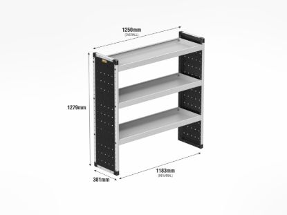 Picture of Van Guard Bronze Trade Van Racking Package - Nearside for Maxus Deliver 7 2023-Onwards | L2 | H2 | TVR-B-005-NS