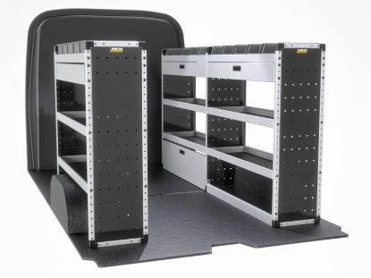 Picture of Van Guard Gold Trade Van Racking Package - Complete Kit for Maxus Deliver 7 2023-Onwards | L2 | H2 | TVR-G-005