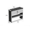 Picture of Van Guard Gold Trade Van Racking Package - Nearside for Maxus Deliver 7 2023-Onwards | L2 | H1 | TVR-G-016-NS