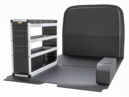 Picture of Van Guard Silver Trade Van Racking Package - Nearside for Maxus Deliver 7 2023-Onwards | L2 | H1 | TVR-S-016-NS