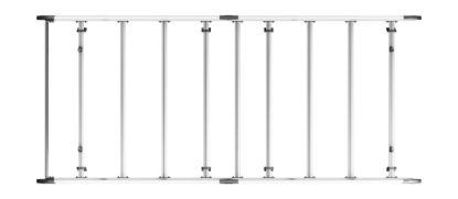 Picture of Van Guard ULTI Rack+ (Aluminium) - 8 Bar Roof Rack for Peugeot Boxer 2006-Onwards | L4 | H2, H3 | Twin Rear Doors | VGUR-268
