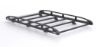 Rhino KammRack Black Roof Rack 2.6m long x 1.4m wide - Fixed and T-Track for Volkswagen T6 Transporter 2015-2025 | L1 | H1 | Tailgate