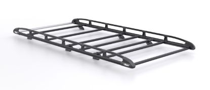 Rhino KammRack Black Roof Rack 3.2m long x 1.4m wide for Mercedes Vito 2015-Onwards | L2 | H1 | Twin Rear Doors