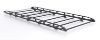 Rhino KammRack Black Roof Rack 4.0m long x 1.6m wide - Fixed and T-Track for Mercedes Sprinter 2006-2018 | L2 | H1 | Twin Rear Doors