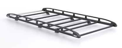 Rhino KammRack Black Roof Rack 3.8m long x 1.7m wide for Vauxhall Movano 2021-Onwards | L3 | H2 | Twin Rear Doors