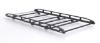 Rhino KammRack Black Roof Rack 3.2m long x 1.6m wide for IVECO Daily 2014-Onwards | L1 | H1 | Twin Rear Doors