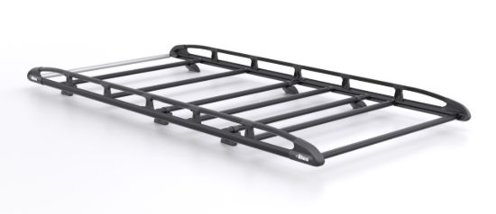 Rhino KammRack Black Roof Rack 3.2m long x 1.6m wide for IVECO Daily 2014-Onwards | L1 | H1 | Twin Rear Doors