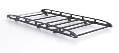 Rhino KammRack Black Roof Rack 3.0m long x 1.6m wide for Renault Master 2010-2024 | L1 | H2 | Twin Rear Doors