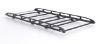 Rhino KammRack Black Roof Rack 3.2m long x 1.6m wide for Nissan NV400 2010-2024 | L2 | H2 | Twin Rear Doors
