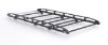 Rhino KammRack Black Roof Rack 3.8m long x 1.6m wide for Vauxhall Movano 2010-2021 | L3 | H2 | Twin Rear Doors