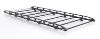 Rhino KammRack Black Roof Rack 4.4m long x 1.6m wide for Nissan NV400 2010-2024 | L4 | H2 | Twin Rear Doors