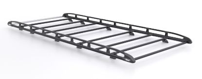 Rhino KammRack Black Roof Rack 4.4m long x 1.6m wide for Renault Master 2010-2024 | L4 | H2 | Twin Rear Doors