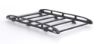 Rhino KammRack Black Roof Rack 2.2m long x 1.2m wide for Volkswagen Caddy 2015-2020 | L1 | H1 | Twin Rear Doors